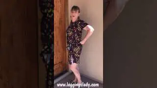 Carly as a Wrap Dress!