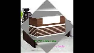 particle board office Table Mfg By Prasanta Modular