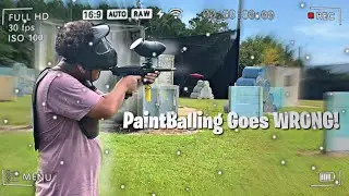 I Went PaintBalling For The FIRST TIME *Painful*