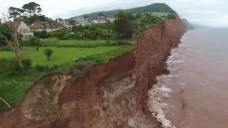 Sidmouth Devon Cliff Collapse