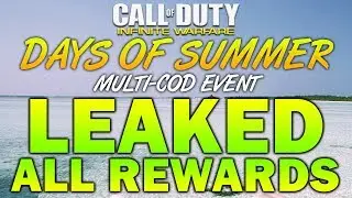 *LEAKED* ALL REWARDS For Days Of Summer Event - Infinite Warfare