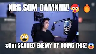 NRG s0m CRISPY AIM *SCARED* OPPONENT🥵| NRG SOM INSANE ACE IN RANKED👌