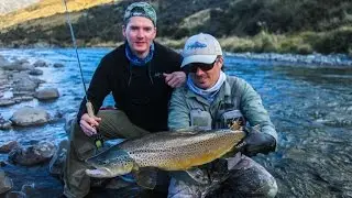Joe and the fish 'a tough lie' - Fly fishing NZ