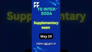 TS Inter 2024 supplementary exams date