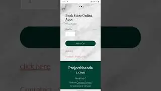 Final year Project | Buy Android and Website Project | Last year Project | Online Book Store