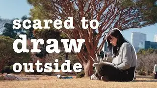 How to feel confident drawing in public ✏️