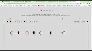 Quick guide to the online Petri Net editor