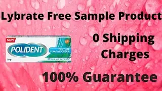 Free Sample Product today | Lybrate Free Sample Unboxing | Polident Free Sample Product