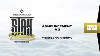 KOTD - STAY FOREVER - Announcement #2 (Pat Stay Tribute Event) | #LLPS