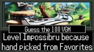 Guess the 100 Video Game Songs (Brutal Hard)