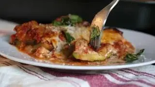 No-Noodle Eggplant Zucchini Lasagna