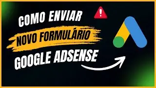 Como enviar novo Formulário Fiscal Google AdSense