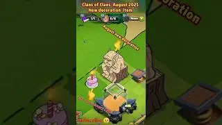 🎂 13th Anniversary CAKE is HERE! 🎉 NEW Decoration in Clash of Clans August 2025!
