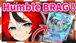 Bae Brags about Owning Ultra RARE Expensive Signed Fubuki【HololiveEN】