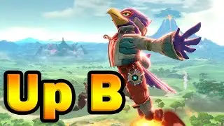 Smash Ultimate сильнейшие приёмы - Up B