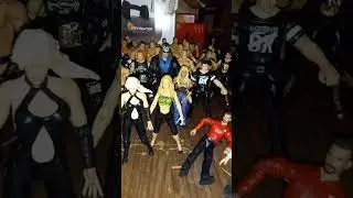 Some of my attitude era  collection jakks and Mattel elite figures