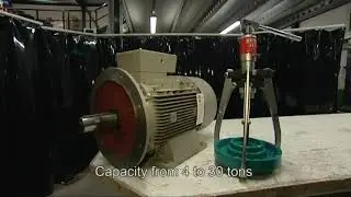 HSP BETEX bearing puller, self-centering. How to dismount bearings and or pulleys