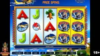 Jumpin Rabbit Slot Machine Free Spins Bonus - Microgaming Slots
