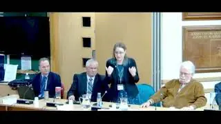Cllr Hannah Edwards, Speaking, SPECIAL, Rutland County Council meeting, Thursday Catmose Sports