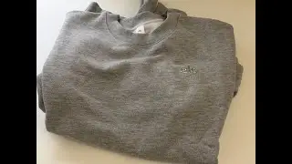 Alo Accolade Crew Neck Pullover (color: Athletic Heather Grey) Unboxing! @Aloyoga