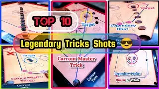 Top 10 Legendary Carrom Shots 🔥| Insane Precision & Skill ✅ | Carrom Buzz
