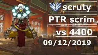 PTR scrim on Busan against 4.4k [Zenyatta]