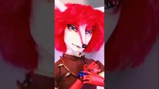 Morphio Vulpes the trickster Fox #monsterhighrepaint #dollrepaint #divusseries