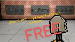 How to get (Karambit, navaja, shovel, buterfly knife, and sv) FOR FREE | Blockpost | S13un_