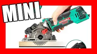MINI SIERRA CIRCULAR DE MANO HYCHIKA 500W IDEAL PARA CORTAR MADERA Y METAL | HERRAMIENTAS ELECTRICAS