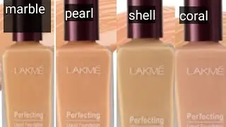 How to choose perfect shade of lakme perfecting liquid foundation