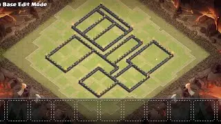 TH9 War Base - Anti Drag | Anti Hogs | Anti Witches | Anti Lalo | Anti Everything with LINK!