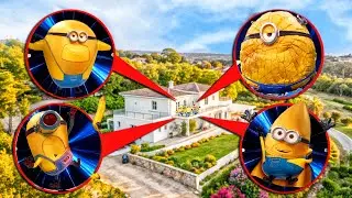 My Drone Catches Cursed Mega Minions exe in Real Life (Despicable Me 4)