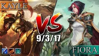 Кейл VS Фиора ➠ патч 9.19 ➠ Kayle VS Fiora