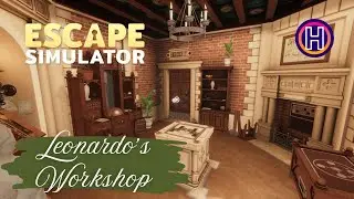 Escaping Leonardo's Workshop and Collab: World Tour! | Escape Simulator