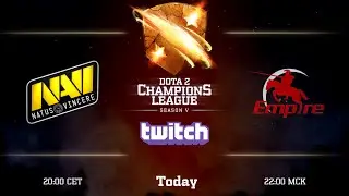 D2CL Season 5: Natus Vincere - Team Empire [RU] Game 1, isn't finished