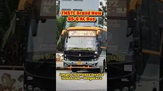 💢 NEW TNSTC EAC BS-6 🚍 Travel Vlog | 💥 LONGEST INTERSTATE Bus Journey to KARNATAKA🤩 | AG TraVlogs