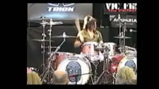 Gregg Potter Rocks Rebeats Chicago Drum Show Part 2