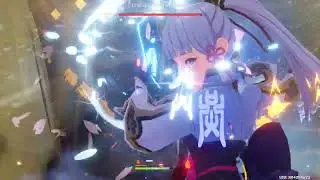 Genshin Impact C6 Ayaka with C6 Shenhe buffs against Signora Damage Showcase