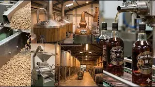 Inside the Giant Chivas Regal 18 Distillery Producing From Raw To Ready