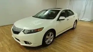 2011 Acura TSX Tech Pkg 6-SPEED NAV LEATHER SUNROOF REAR CAM #Carvision