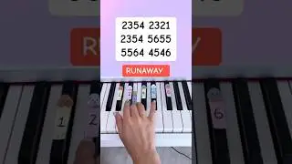 Runaway - AURORA (Piano Tutorial) #easypianotutorial
