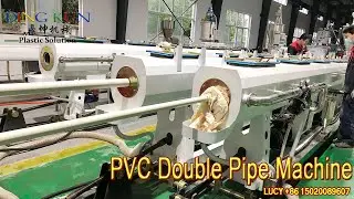 20 -110mm Dual Cavity PVC Pipe  Making Machine / Plastic Machinery / Production Line
