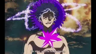 Yuno vs Jester Garandros Black Clover Sword of the Wizard King