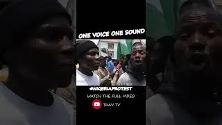 ONE VOICE ONE SOUND  || Day 5 Nigeria Protest #endbadgovernanceinnigeria #endbadgovernance