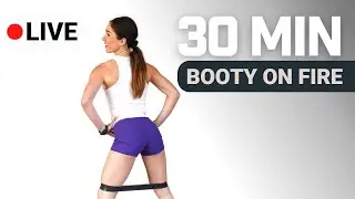 LIVE BOOTY ON FIRE (23) - 30 minuti di allenamento con esercizi per glutei alti e tonici