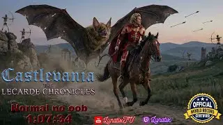 Castlevania The Lecarde Chronicles - World Record Speedrun [Normal No OOB]
