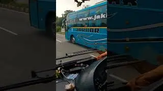 Kuch Notice kiya !! 😆 Jakhar Travels Volvo 🔥 #shorts #busjourney