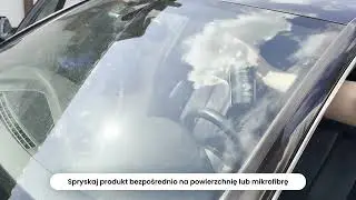 GLOSSY GLASS &ndash; preparat do czyszczenia szyb GlossyRoad - spos&oacute;b użycia