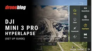 DJI Mini 3 Pro: How to Use Hyperlapse