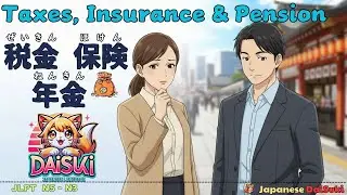 【初心者向け】税金・保険・年金　Taxes, Insurance & Pension